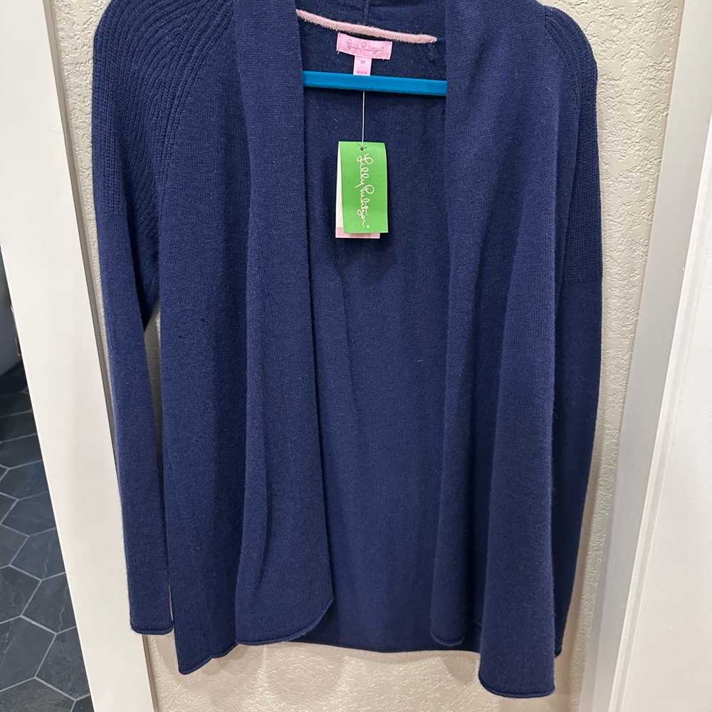 Lilly Pulitzer Seabrook Navy Cardigan